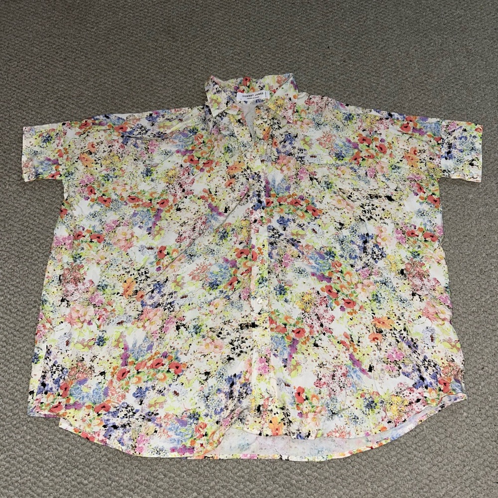 Sonnet James floral blouse